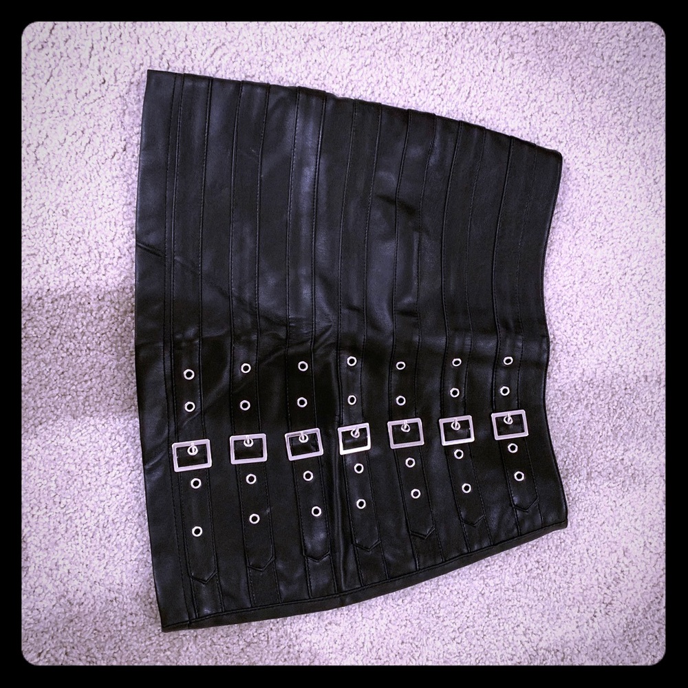 Forever 21 Mini Leather Skirt